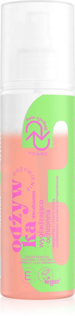 OnlyBio Hair Cycling, Dwufazowa odżywka wygładzająco-ochronna