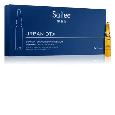 Saffee Men, Urban DTX 8-days Intensive Hydrating Serum with Hyaluronic Acid (Intensywne serum nawilżające z kwasem hialuronowym)