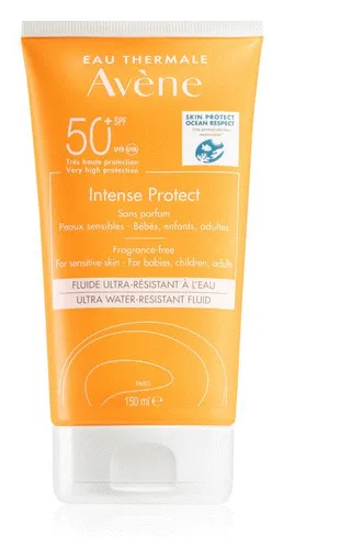 Eau Thermale Avène Sun, Intense Protect SPF 50+ (Fluid nawilżająco-ochronny)