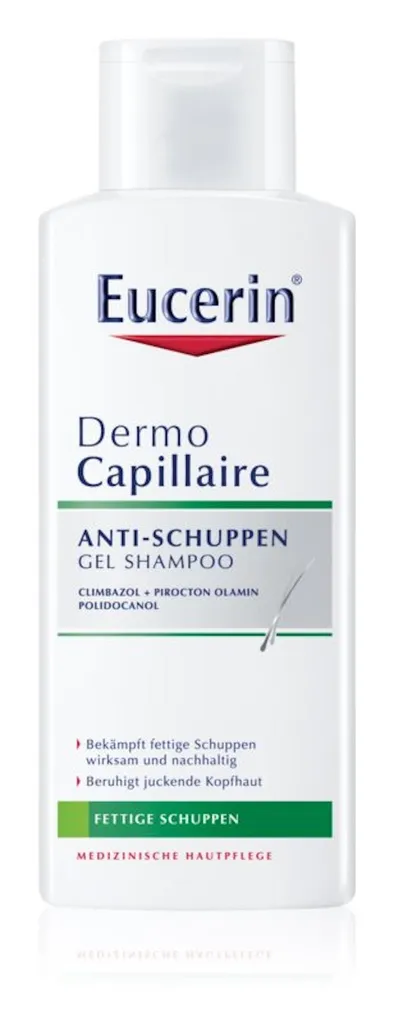 Eucerin DermoCapillaire, Szampon przeciw tłustemu łupieżowi