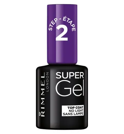 Rimmel Super Gel Top Coat (Żelowy lakier nawierzchniowy)