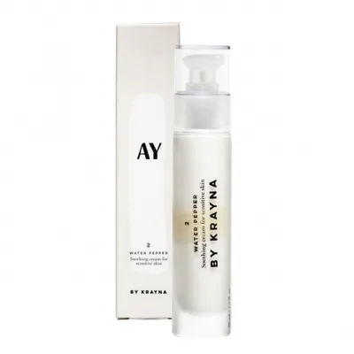 Krayna AY2 Water Pepper Soothing Cream for Sensitive Skin (Lekki wielofunkcyjny krem do twarzy)