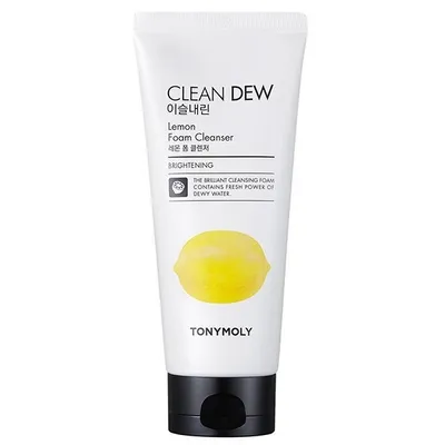 Tony Moly Clean Dew Lemon Foam Cleanser (Rozjaśniająca pianka do mycia twarzy z cytryną)