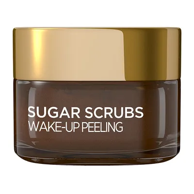 L'Oreal Paris Sugar Scrubs, Wake Up Peeling (Pobudzający peeling  cukrowy z kawą)