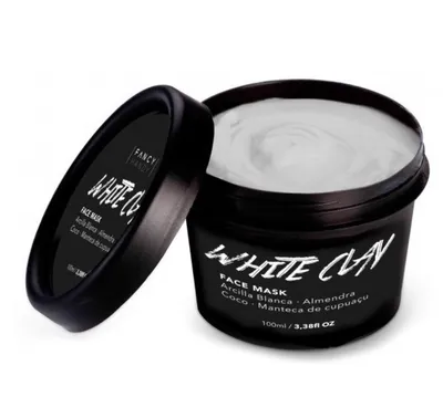 Fancy Handy White Clay Face Mask (Przeciwzmarszczkowa maseczka do twarzy z białej glinki)