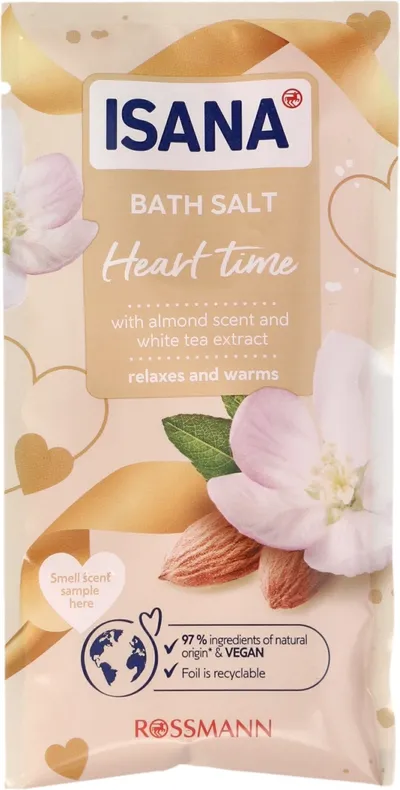 Isana Heart Time Bath Salt (Sól do kąpieli)