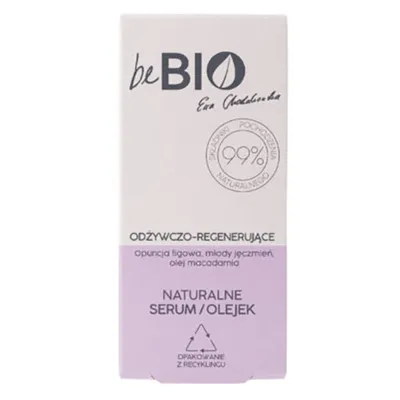 beBIO Naturalne serum/olejek do twarzy odżywczo – regenerujące