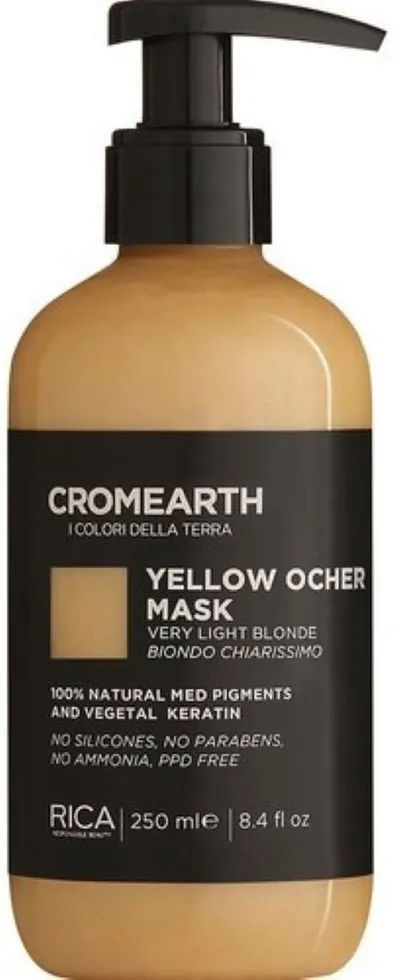 Rica Cromearth Yellow Ocher Mask (Maska do bardzo jasnych blondów)