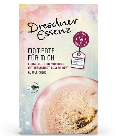 Dresdner Essenz Momente fur mich, Badekristalle (Sól do kąpieli `Chwila dla mnie`)