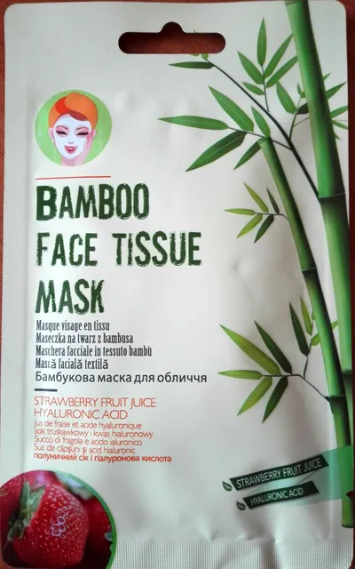 Nox Bellcow Cosmetics Bamboo Face Tissue Mask (Maseczka na twarz z bambusa)
