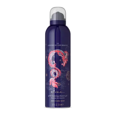 Rituals The Legend of the Dragon, Gold Foaming Shower Gel (Złota pianka pod prysznic w żelu)