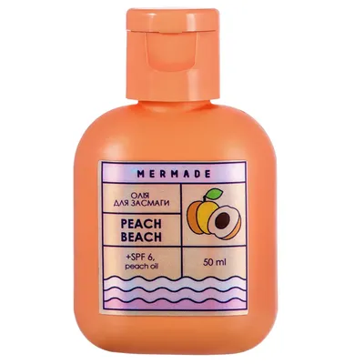 Mermade Peach Beach Oil SPF 6 (Olejek do opalania SPF 6)