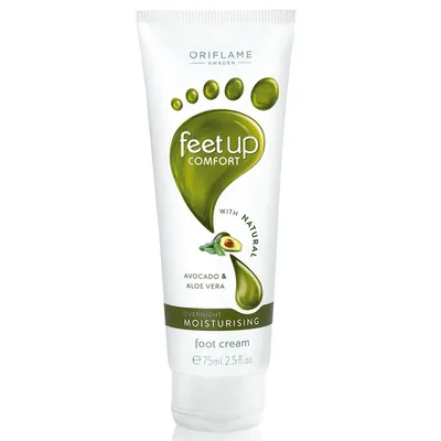 Oriflame Feet Up Comfort, Overnight Moisturising Foot Cream (Nawilżający krem do stóp na noc [Nawilżająca maska do stóp na noc])