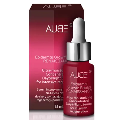 AUBE Epidermal Growth Factor Renaissance, Ultra-moisturizing Concentrated Day & Night Serum (Serum intensywnie nawilżające na dzień i na noc)