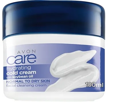 Avon Care, Hydrating Cold Cream with Soybean Oil (Krem do oczyszczania twarzy z olejkiem z soi)