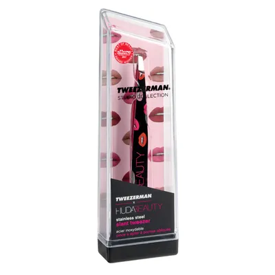 Tweezerman Tweezerman x Huda Beauty, Slant Tweezer (Pęseta skośna)