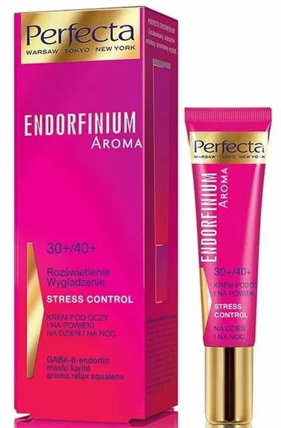Perfecta Endorfinium Aroma Stress Control, Krem pod oczy i na powieki na dzień i na noc 30+/40+