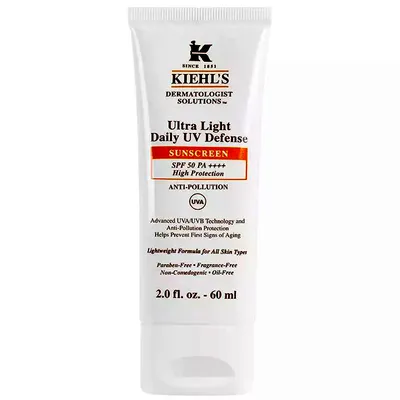 Kiehl's Ultra Light Daily UV Defense SPF 50 PA+++ (Ultra lekki krem ochronny SPF 50)