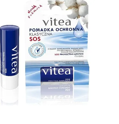 Vitea Classic, SOS Protective Lipstick (Klasyczna ochronna pomadka do ust)