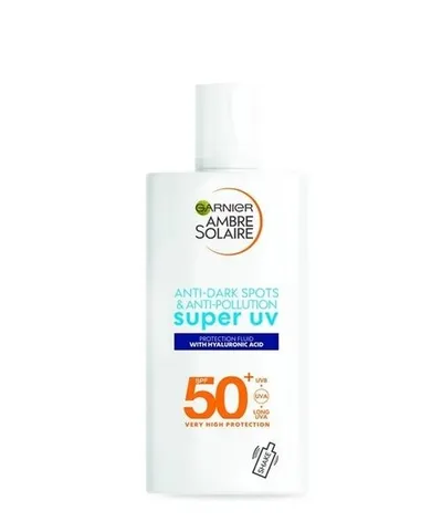 Garnier Sensitive Expert+ , Gesicht Super UV Fluid LSF 50+ [Ambre Solaire, Sensitive Advanced Face UV Face Fluid SPF50+] (Ultralekki płynny filtr SPF50)