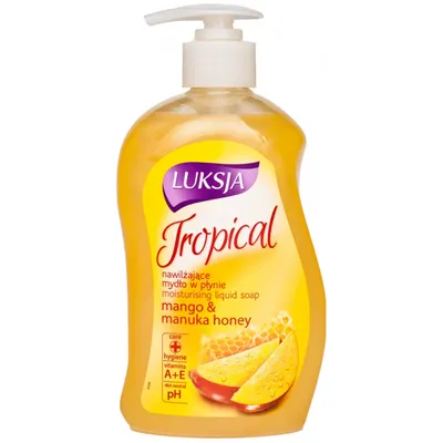 Luksja Tropical, Mydło w płynie `Mango & miód manuka`