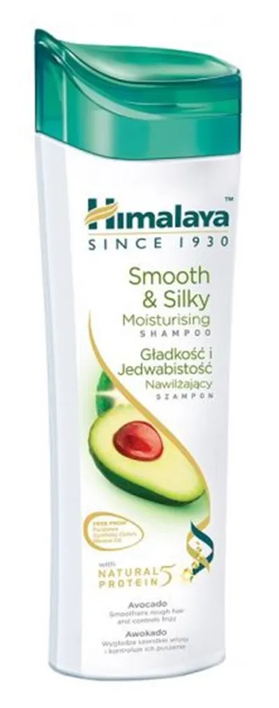 Himalaya Herbals Smooth & Silky Moisturising Shampoo (Nawilżający szampon do włosów `Gładkość i jedwabistość`)