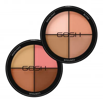 Gosh Contour'n Strobe Kit (Paleta do konturowania twarzy)