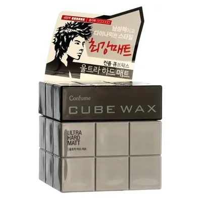 Welcos Confume, Cube Wax Ultra Hard Matt (Wosk do stylizacji włosów o matowym wykończeniu)
