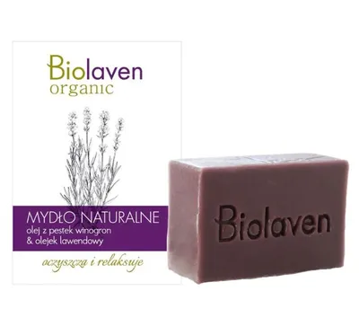 Biolaven Lawendowe mydło naturalne w kostce