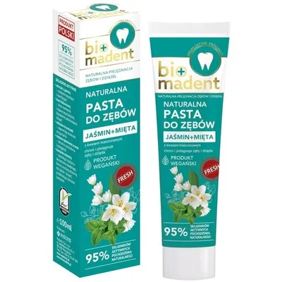 Bio Madent Odświeżająca pasta do zębów `Jaśmin + mięta`