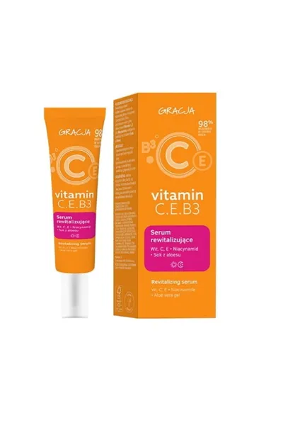 Miraculum Gracja,  Vitamin C.E.B3, Serum rewitalizujące