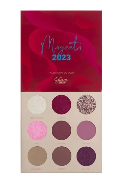 Glam Shop GlamBOX, Paleta cieni do powiek `Magenta 2023 `