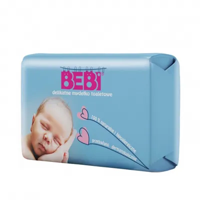 Barwa Bebi, Delikatne mydełko toaletowe dla niemowląt i dzieci