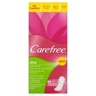 Carefree Aloe, Wkładki higieniczne