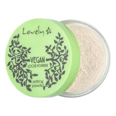 Lovely Vegan Loose Powder (Wegański transparentny sypki puder do twarzy)