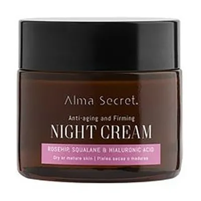 Alma Secret Multi-Repairing Night Cream Rosehip, Squalane & Hyaluronic Acid (Wielofunkcyjno-naprawczy krem na noc z różą, skwalanem i kwasem hialuronowym)