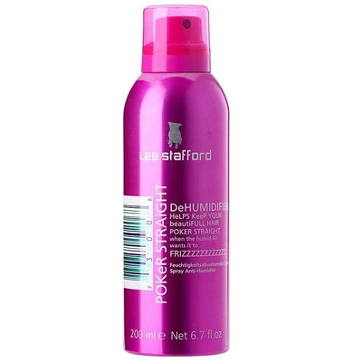 Lee Stafford Poker Straight, DeHumidifier (Spray chroniący włosy prostowane przed wilgotnym powietrzem)