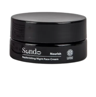 Sendo Nourish Replenishing Night Face Cream (Nawadniający krem na noc)