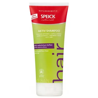 Speick Aktiv, Shampoo mit naturlichem Koffein (Szampon do włosów z kofeiną)