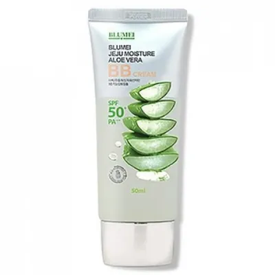 Blumei Jeju Moisture Aloe Vera BB Cream SPF 50+ PA+++ (Krem BB z ekstraktem z aloesu)