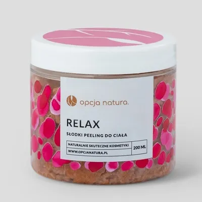 Opcja Natura Słodki peeling do ciała `Relax`