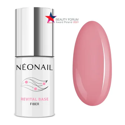 NeoNail Revital Base Fiber, Baza hybrydowa z kolorem
