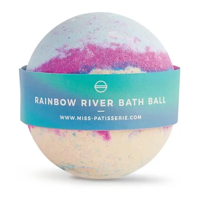 Miss Patisserie Rainbow River Bath Ball (Kula do kąpieli o zapachu lawendy)