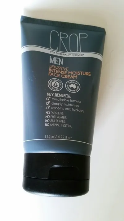 Crop Natural Men, Sensitive, Intense Moisture Face Cream (Krem do twarzy dla mężczyzn)