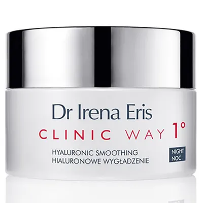 Dr Irena Eris Clinic Way 1° Hialuronowe Wygładzenie, Dermokrem przeciwzmarszczkowy na noc