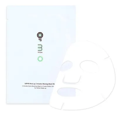 Supiyo Hurry Up, 3 Minutes Morning Mask Sheet (Poranna maseczka nawilżająca)