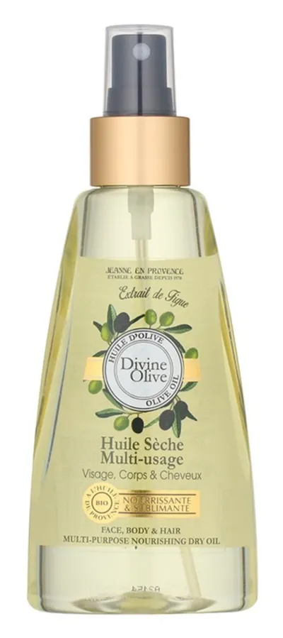 Jeanne En Provence Divine Olive Huile Seche Multi-usage (Olejek do twarzy, ciała i włosów)