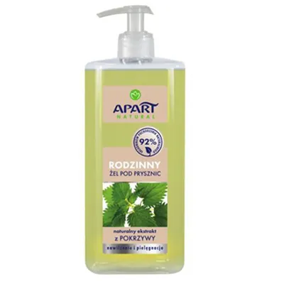 Apart Natural, Rodzinny żel pod prysznic z ekstraktem z pokrzywy
