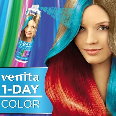 Venita Spray 1-Day Color (Zmywalny spray koloryzujący)