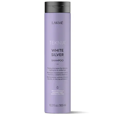 Lakme Teknia, White Silver Shampoo (Szampon do włosów siwych i blond)